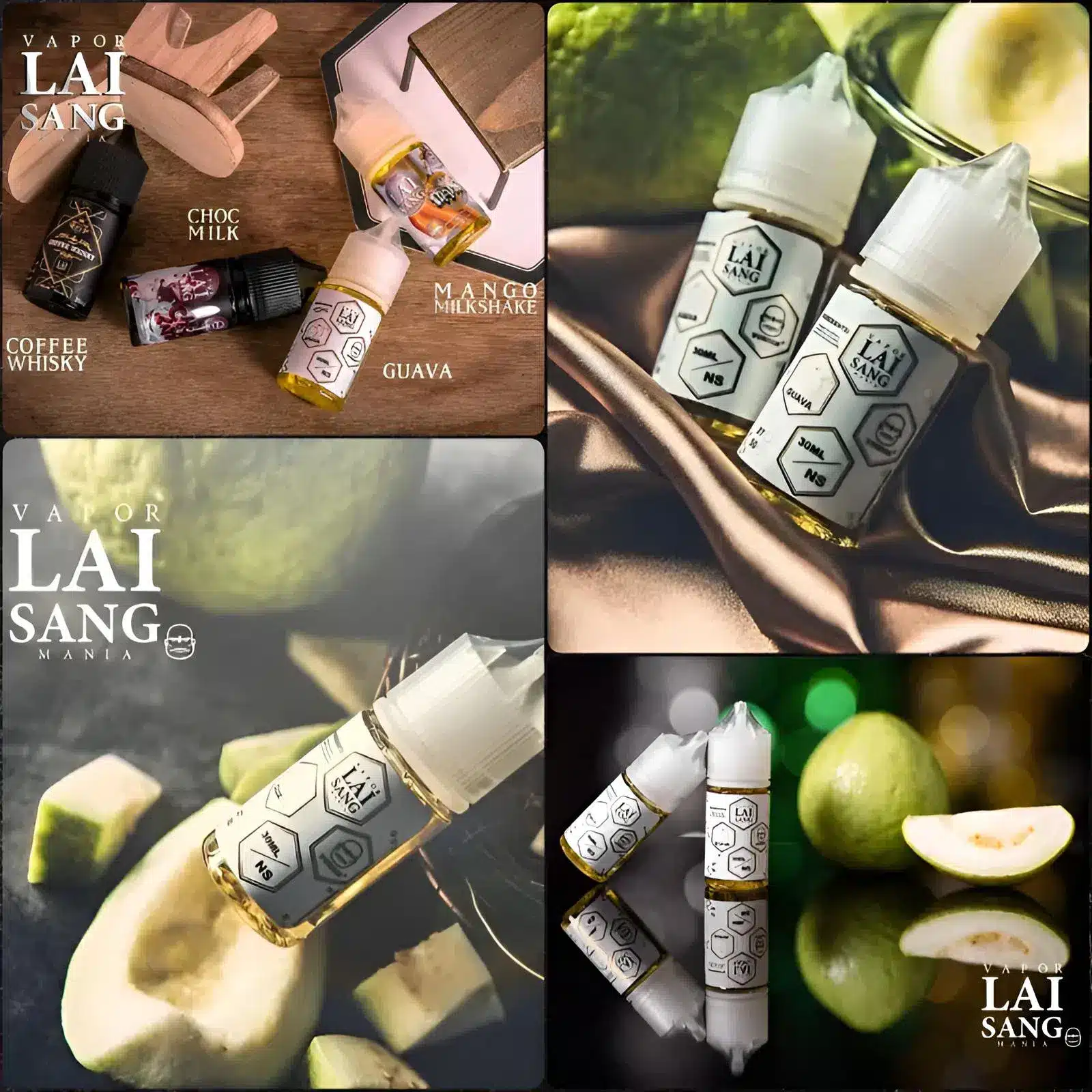 LAI SANG 賴桑煙油｜多口味菸油・30ML / 60ML
